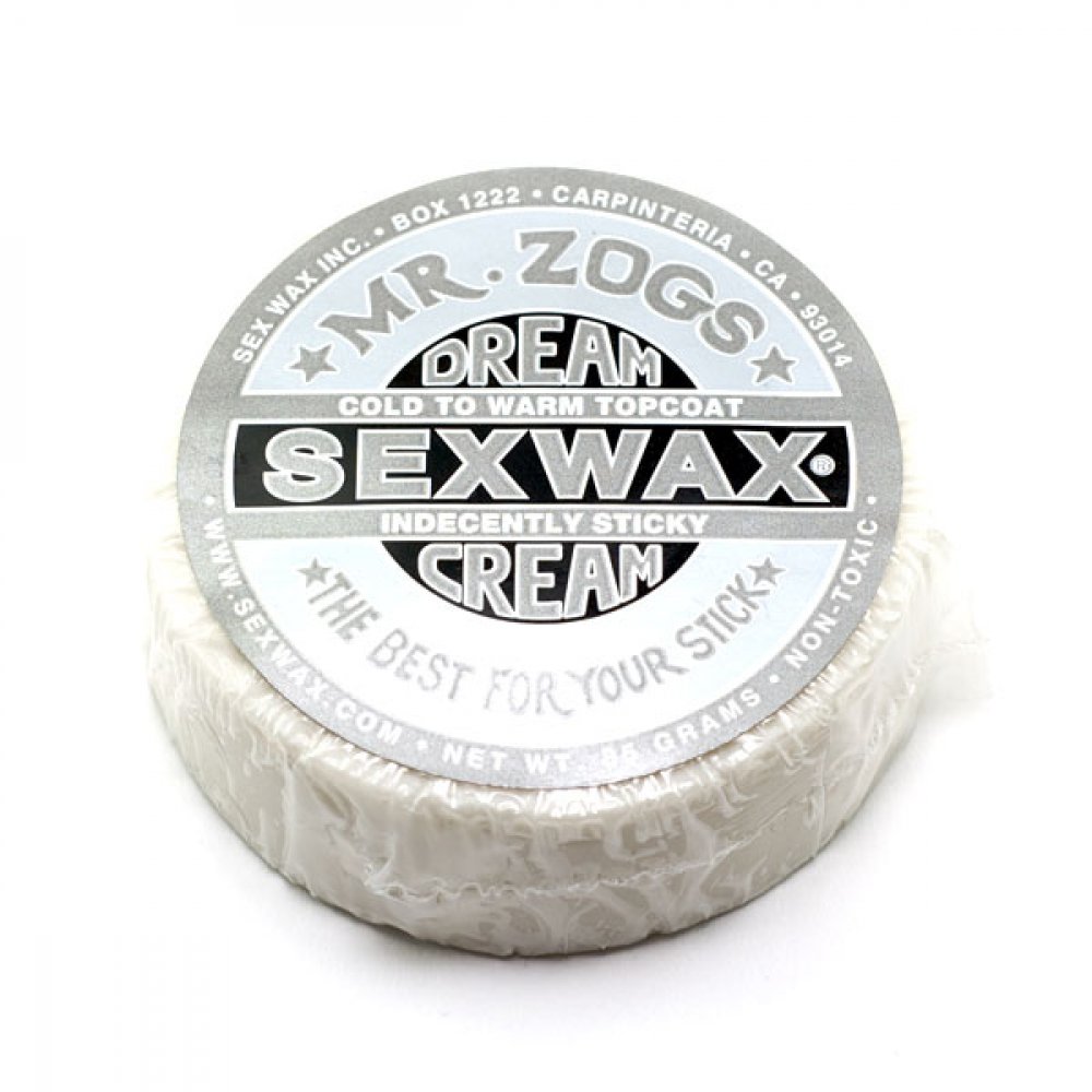 Mr Zogs Original Sex Wax Surf Wax Dream Creme Silver Cold To Warm