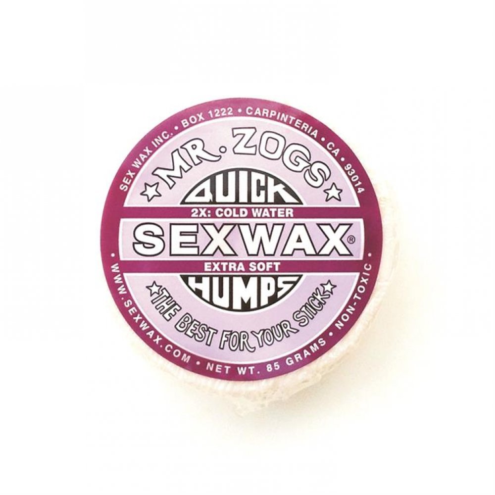 Mr Zogs Sex Wax Quick Humps 2x Cold Water Extra Soft 300 6550