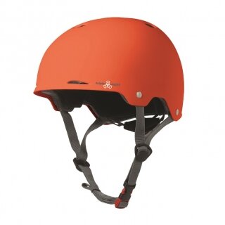 Triple 8 GOTHAM verstellbarer Skatehelm Orange/Rubber S/M (55-58cm)