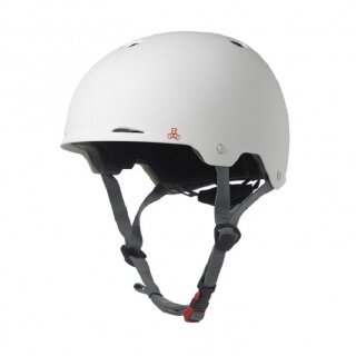 Triple 8 GOTHAM verstellbarer Skatehelm White Matte L/XL (59-61cm)