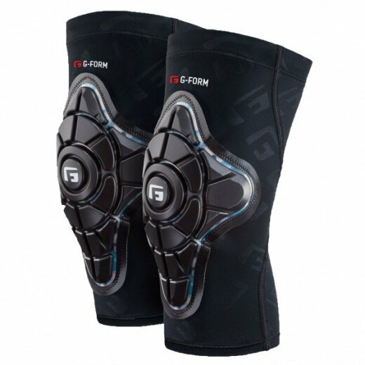 G-Form Pro-X Knee Pad Black Teal Camo Embossed