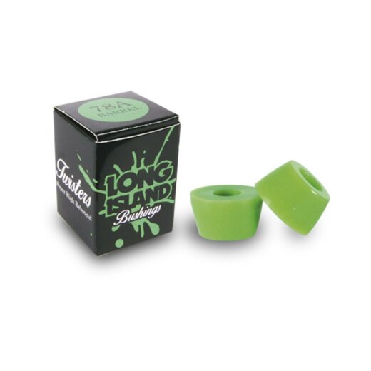 Long Island Bushings TWISTERS Cone 78A - 95A (Paar) 78A Green