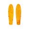 Penny Original 22" Skateboard Plasticcruiser Deck Yellow Red Marble