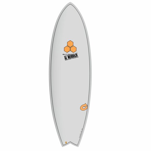 Surfboard CHANNEL ISLANDS X-lite Pod Mod 5.10 grau