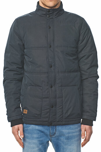 Globe Avenue Puffer Jacket Lead Blue