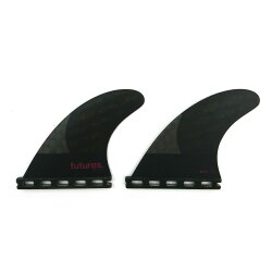 FUTURES Quad 2 Fin Set 4.15 80-20 Blackstix