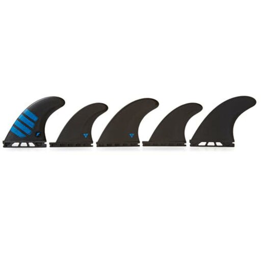 FUTURES Quad Thruster 5 Fin Set F6 Alpha