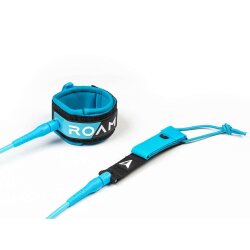 ROAM Surfboard Leash Premium 8.0 244cm 7mm Blau