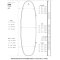 ROAM Boardbag Surfboard Coffin 6.6 Doppel Triple