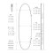 ROAM Boardbag Surfboard Coffin 7.6 Doppel Triple