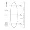 ROAM Boardbag Surfboard Coffin 6.3 Doppel Triple