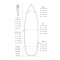 ROAM Boardbag Surfboard Daylight Shortboard 5.4