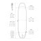 ROAM Boardbag Surfboard Daylight Longboard 8.6