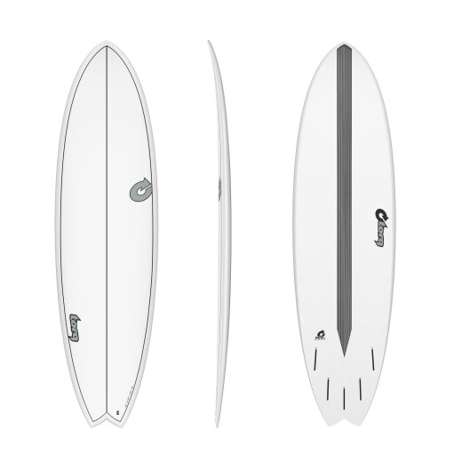 Surfboard TORQ Epoxy TET CS 6.10 MOD Fish Carbon