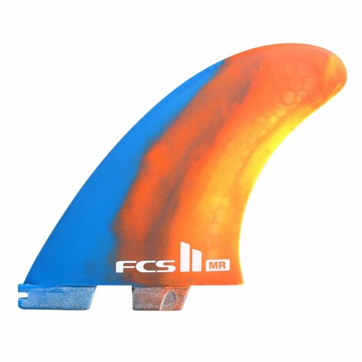 FCS 2 Shaper Series MR Color Swirl Twin Fin Set