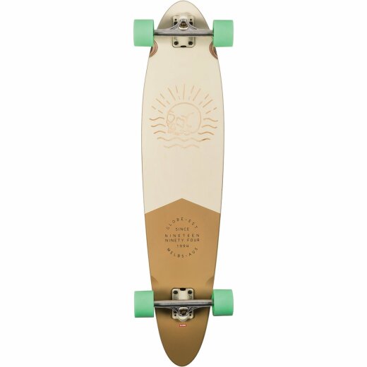 Globe Pinner Classic Longboard Komplettboard Off White Mustard