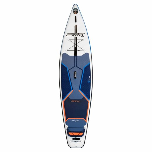 STX Inflatable SUP 126" x 32" x 6" Tourer Blue Orange