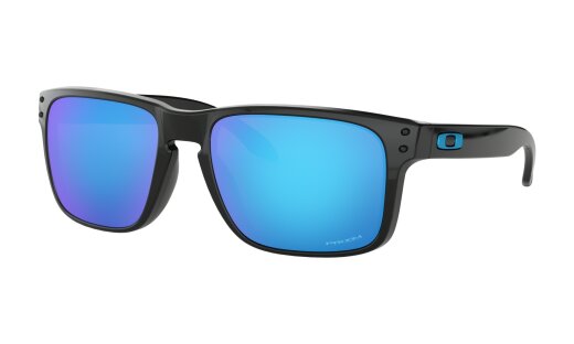 Oakley HOLBROOK Sonnenbrille Polished Black Prism Saphire Iridium