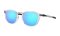 Oakley Pitchman Sonnenbrille Clear Prizm Saphire Iridium