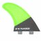 FCS MR-TFX PC Carbon Fluoro Tri Fin Set 