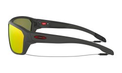 Oakley Split Shot Sonnenbrille Matte Heather Grey Prizm Ruby Polarized