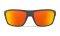 Oakley Split Shot Sonnenbrille Matte Heather Grey Prizm Ruby Polarized