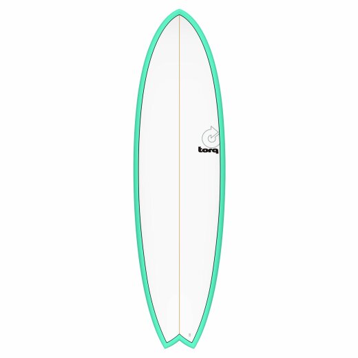 Surfboard TORQ Epoxy TET 6.6 MOD Fish Seagreen