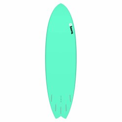 Surfboard TORQ Epoxy TET 6.6 MOD Fish Seagreen