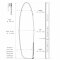 ROAM Boardbag Surfboard Coffin Wheelie 6.3