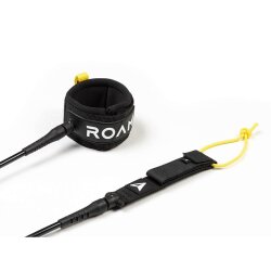 ROAM Surfboard Leash Big Wave SUP 6.0  8mm Schwarz