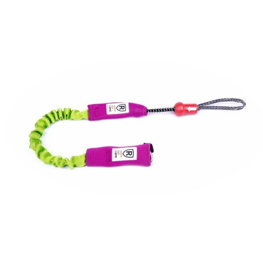 Rip Rope Free Kitesurf Short Leash 65cm Poison Pink (Grün)