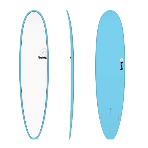 Surfboard TORQ Epoxy TET 8.0 Longboard Blue Pinl