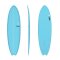 Surfboard TORQ Epoxy TET 6.10 MOD Fish Blue