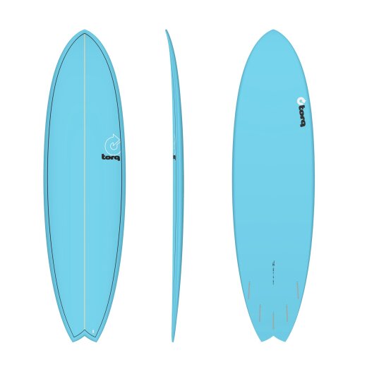 Surfboard TORQ Epoxy TET 7.2 MOD Fish Blue