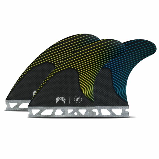 FUTURES Thruster Fin Set Mayhem M Honeycomb Carbon