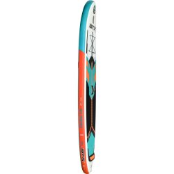 STX Feather Light Inflatable SUP 106" Freeride Fusion Mint/Orange