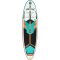 STX Feather Light Inflatable SUP 106" Freeride Fusion Mint/Orange