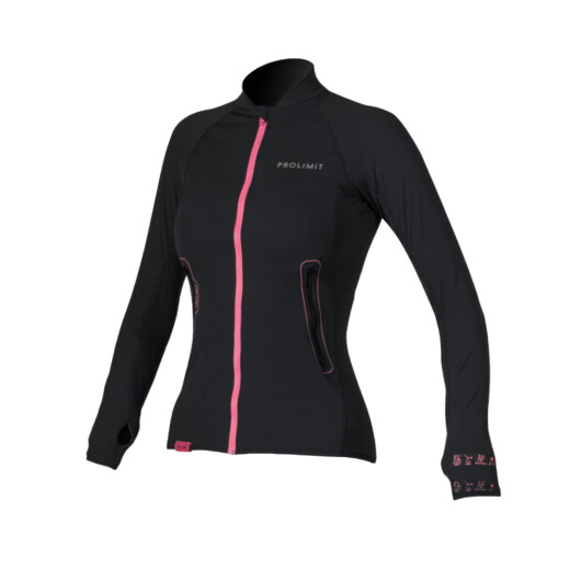 Prolimit Womens SUP Top Loosefit QD Bk/Pi