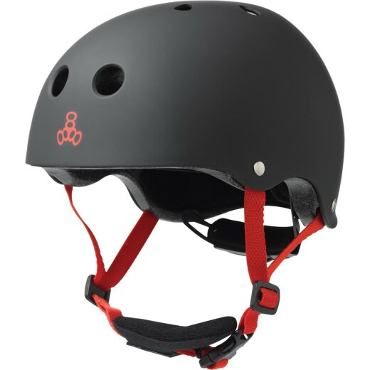 Triple 8 Lil 8 verstellbarer Kinderhelm Black