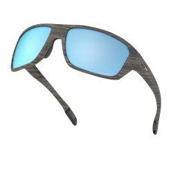 Oakley Split Shot Sonnenbrille Woodgrain PRIZM Deep H2O Polarized