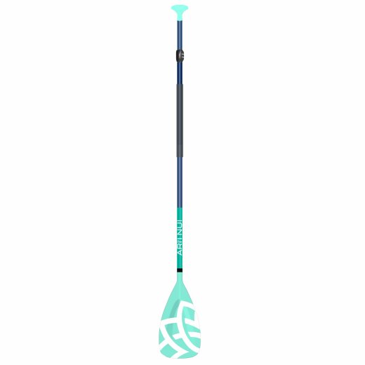 ARIINUI SUP Paddel Alu 170-210 3-tlg Navy Türkis