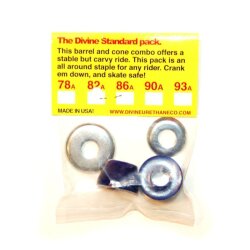 Divine Bushings STANDARD PACK Barrel / Cone  Orange 93A