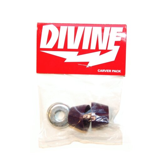 Divine Bushings CARVER PACK Cone / Cone  Purple 78A