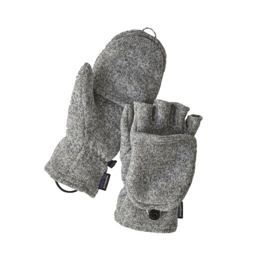 Patagonia Better Sweater Gloves Birch White