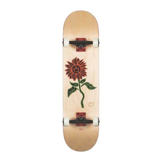 Globe G2 Bloom 8.0 Complete Komplettboard Skateboard Natural