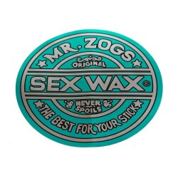 SEX WAX Sticker 9,5" verschiedene Farben