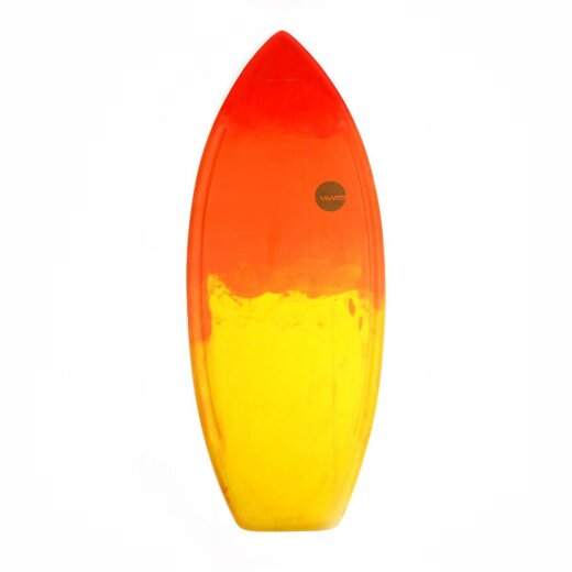 HW-Shapes Ultimate Wave Skimboard Epoxyart Orange Red