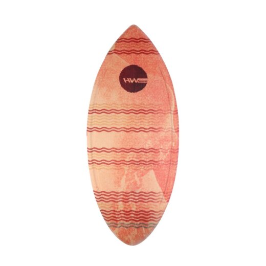 HW-Shapes Waveskim Foamy Skimboard Red Waves