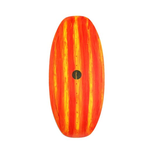 HW-Shapes Freestyle Skimboard V2 110 Epoxyart Firestripe