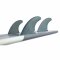 ROAM Thruster Fin Set Allround Large two tab Smoke